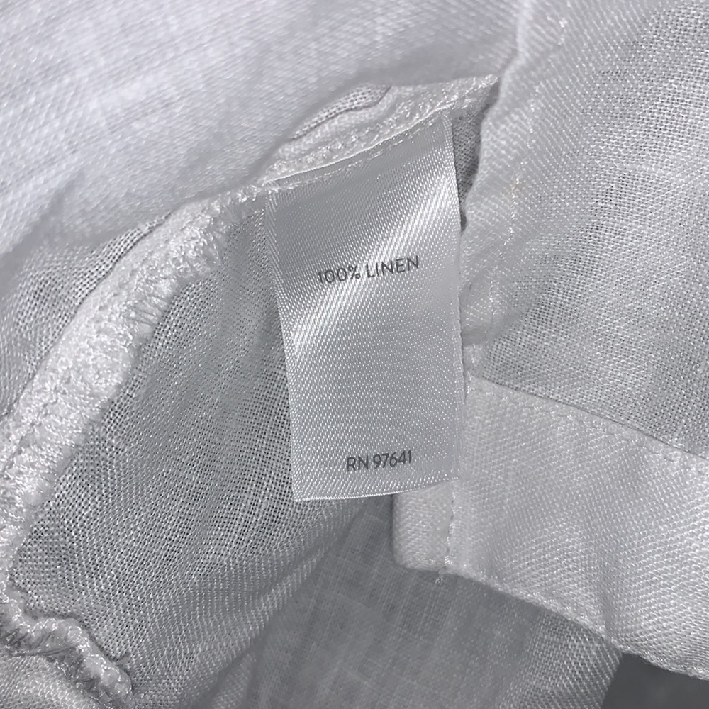 J. Jill Love Linen Peplum high low sleeveless tunic - Picture 8 of 10